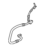 64539321602 - HVAC: Suction Pipe for BMW Image