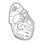 171680P040 - : Manifold Cover for Toyota Image