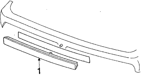 High Mount Lamps for 1989 Isuzu Impulse #1