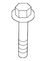 PAF008146 - Cooling System: Pulley Assembly Mount Bolt for Porsche Image