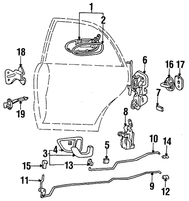 7948034000 - : Door Check for Hyundai Image