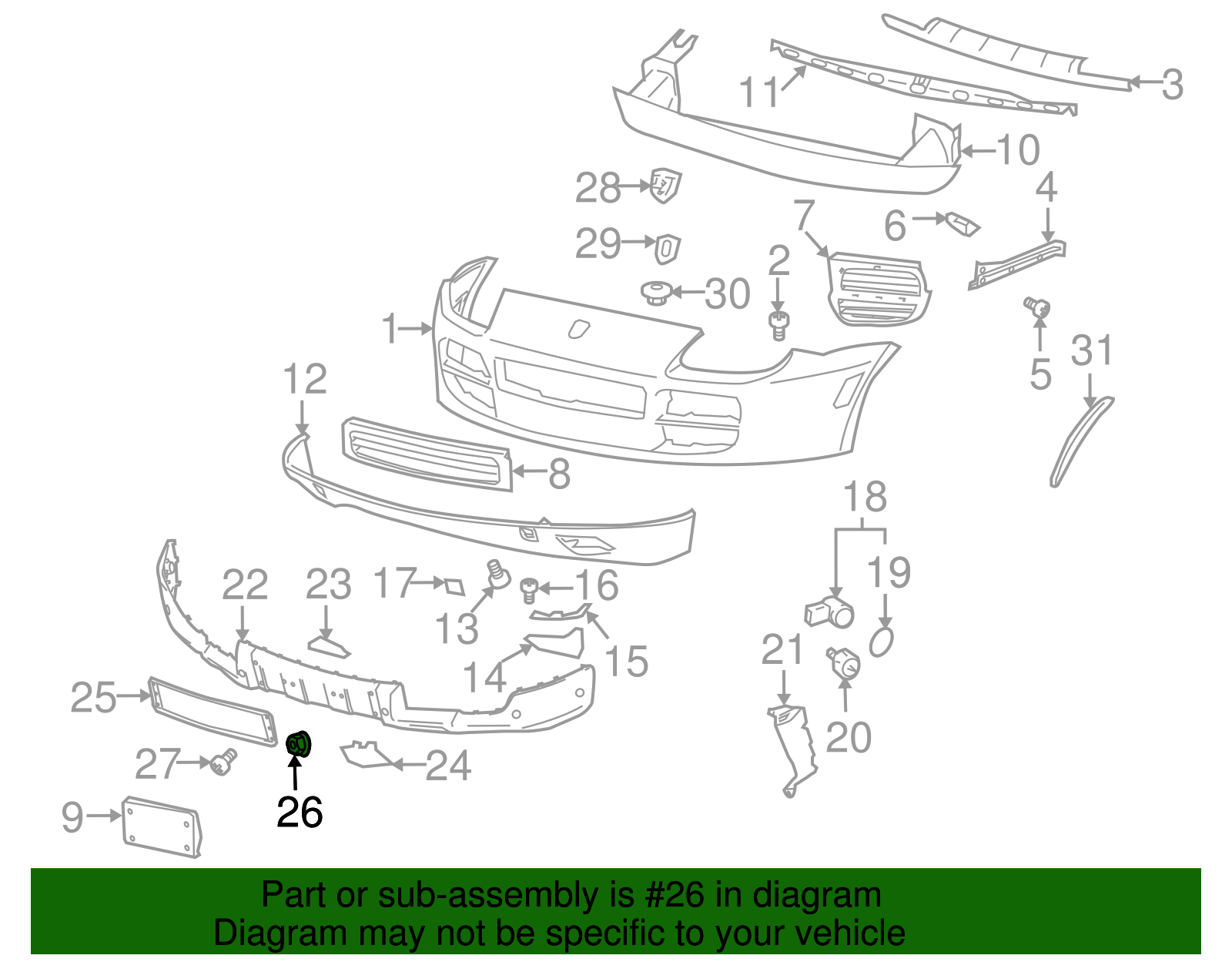 License Bracket Nut - Porsche (N-902-184-03)