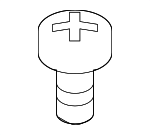 N90808201 - Body: Bumper Cover Bolt for Porsche: Cayenne Image