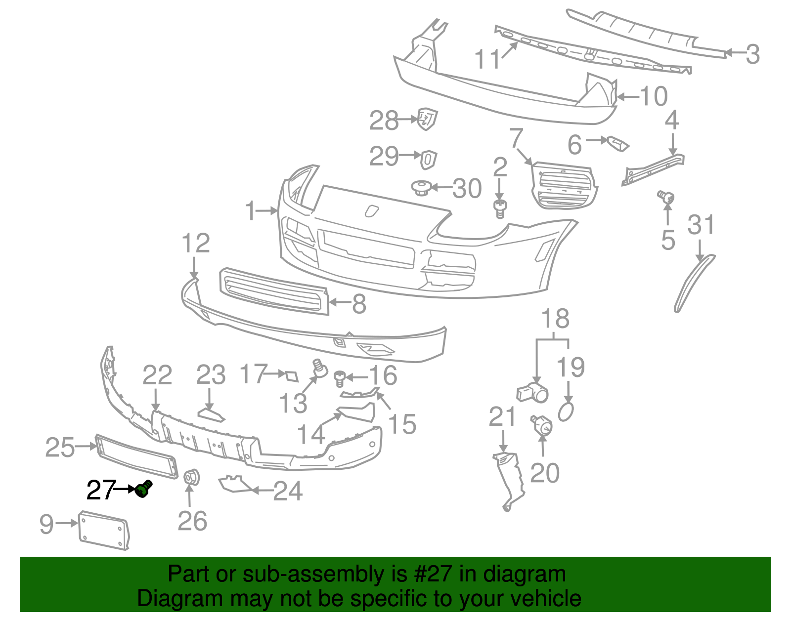 Retainer Plate Screw - Porsche (N-907-982-01)