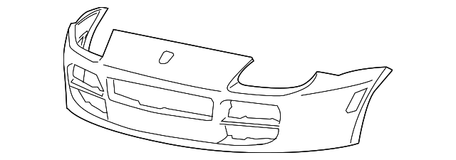 thumbnail image 2 of Front Bumper Cover Fascia For Porsche Cayenne 2008-2010 – Primed, Direct Fit 2 of 2