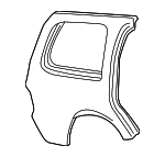 F75Z7827840BA - Body: Quarter Panel for Ford Image image