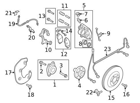 Anti-Lock Brakes for 2009 Audi Q5 #1