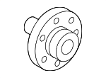 8K0407613B - Brakes: Hub for Audi: A4, A4 Quattro, A5, A5 Quattro, A6, A6 Quattro, A7 Quattro, A8 Quattro, allroad, Q5, R8, RS5, RS7, S4, S5, S6, S7, S8, SQ5 Image