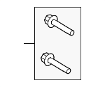 8R0698151L - Brakes: Disc Brake Pad Set for Audi Image