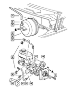 4241618 - Service Brakes: Vacuum Cap for Dodge: Ram 3500 | Ram: 2500, 3500 Image