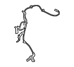 8954376010 - : ABS Wheel Speed Sensor for Lexus: UX200, UX250h, UX300h Image