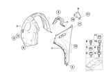 41217037437 - Bodywork: Side Panel, Front Left for Mini Image