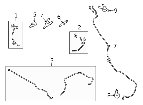 Washer Components for 2019 Volvo XC60 #2