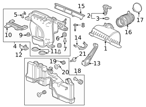 Air Intake for 2019 Honda Civic #0