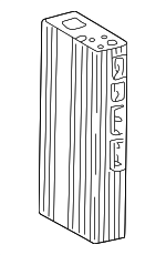 862800W101 - Body: Amplifier for Lexus: ES300, ES330 Image