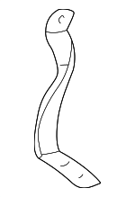 8628633040 - Body: Amplifier Mount Bracket for Lexus: ES300, ES330 Image