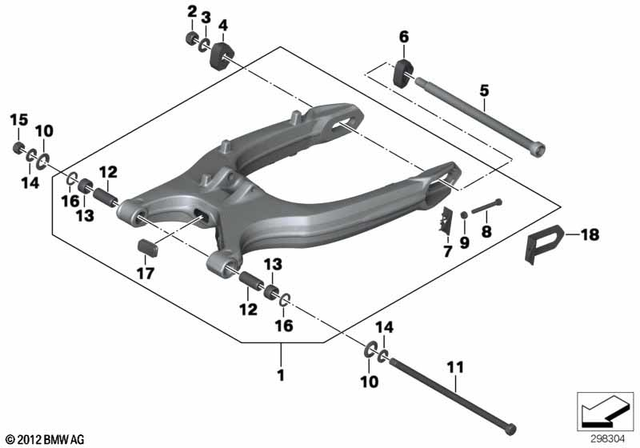 33178520404 - : Cover for BMW-Motorrad Image