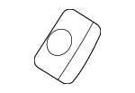 68393999AA - Body: Windshield Pillar Trim Clip for Mopar Image