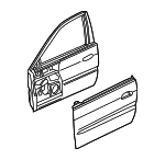 67050S0KA91ZZ - Body: Door Shell for Acura: TL Image