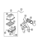 5038546AB - : Engine Air Cleaner Assembly for Mopar Image
