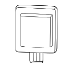 8816250021 - Body: Blind Spot Radar for Toyota Image