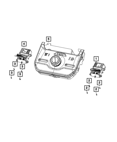 Switches for 2022 Jeep Wagoneer #9