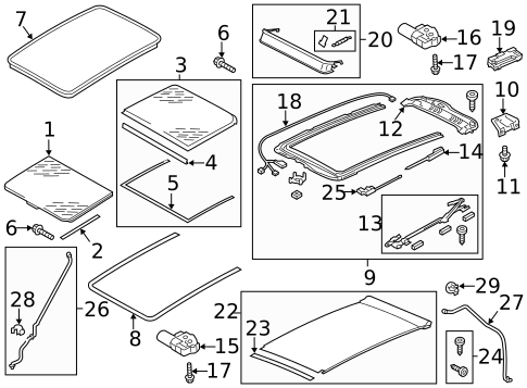 Sunroof for 2017 Volkswagen Touareg #0