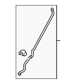 7P6877202 - : Drain Hose for Volkswagen: Touareg Image