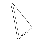 8R0853274J9B9 - Body: Rear Molding for Audi: Q5, SQ5 Image