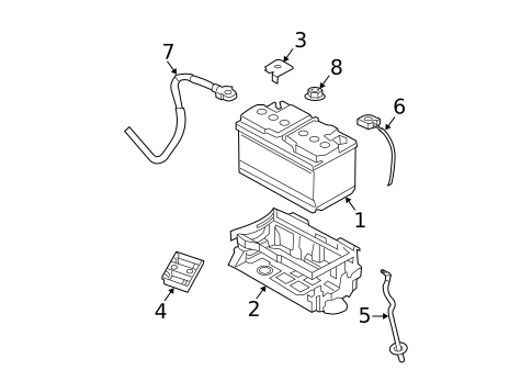 Battery for 2007 Dodge Magnum #0