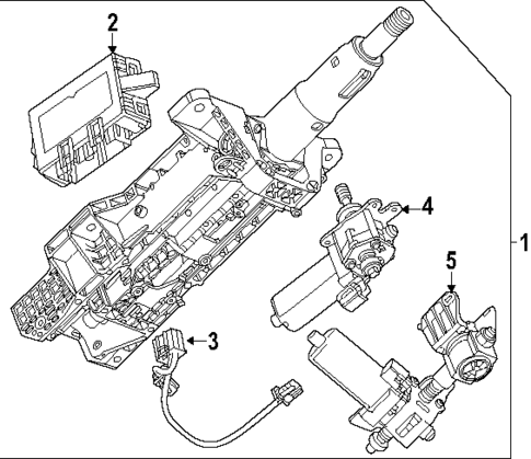 Steering Column Assembly for 2025 GMC Yukon XL #2