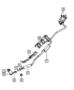 5178234AD - Exhaust: Floor Pan Shield for Mopar Image