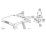 6036789AA - Electrical: Screw for Dodge: Viper | Jeep: Liberty | Ram: 1500, 2500, 3500 | SRT: Viper Image