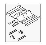 651103L150 - Body: Floor Pan Assembly for Hyundai: Azera Image