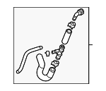 HVAC Heater Hose