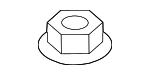 WHT009442 - Suspension: Lower Ball Joint Lock Nut for Volkswagen Image