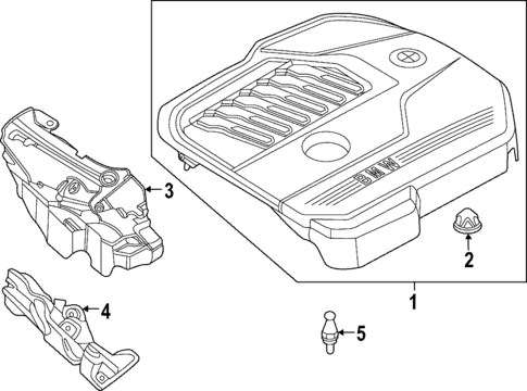 Engine Appearance Cover for 2024 BMW M2 #0