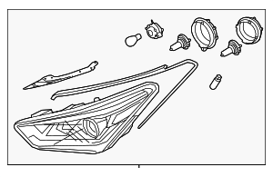 92103B8630 - Electrical: Headlamp for Hyundai Image