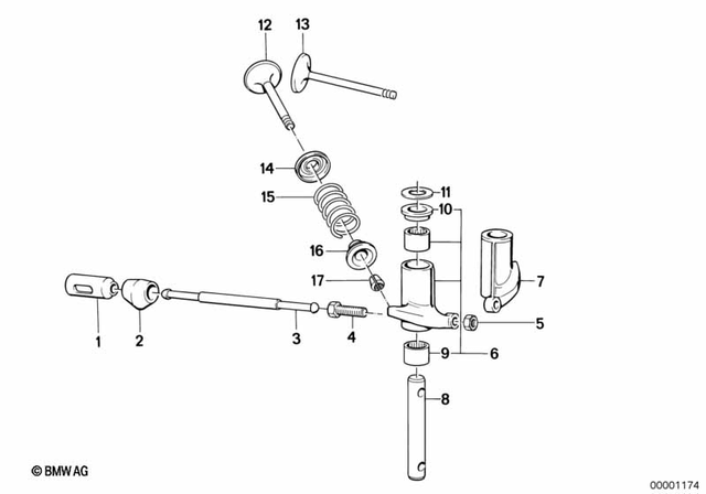 11341263873 - : Valve Spring for BMW-Motorrad Image