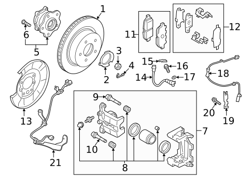 Anti-Lock Brakes for 2019 INFINITI QX50 #0