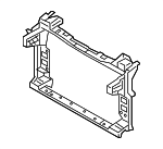 9Y0805594M - Body: Radiator Support for Porsche Image