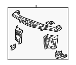 19121064 - Body: Radiator Support for GM Image