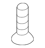 11609457 - Body: Wheelhouse Liner Bolt for GM Image