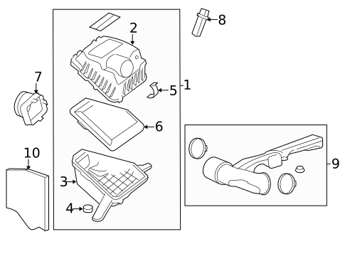 Filters for 2010 GMC Canyon #0