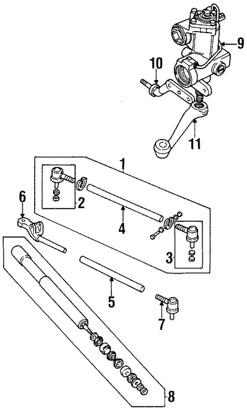 Steering Gear & Linkage for 1994 Land Rover Defender 90 #1