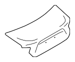 SU00301456 - : Trunk Lid for Scion: FR-S Image