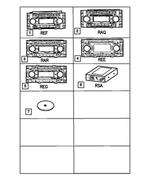 5064173AL - Instrument Panel and Radios and Consoles: Am/fm With Cd And Equalizer Radio for Mopar Image