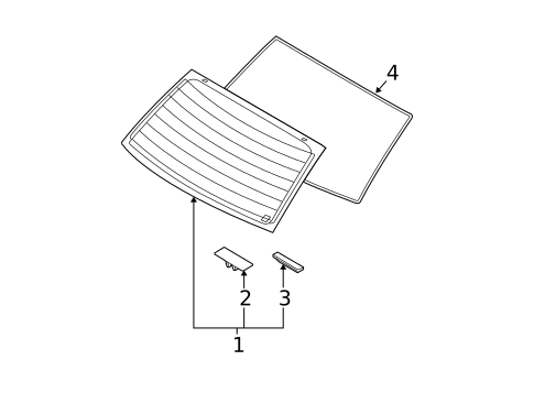 Reveal Moldings for 2011 Kia Rio #0