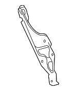 8621121050 - Body: Radio Mount Bracket for Toyota Image