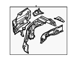 41007402321 - Body: Wheel Housing Side Panel for Mini Image image
